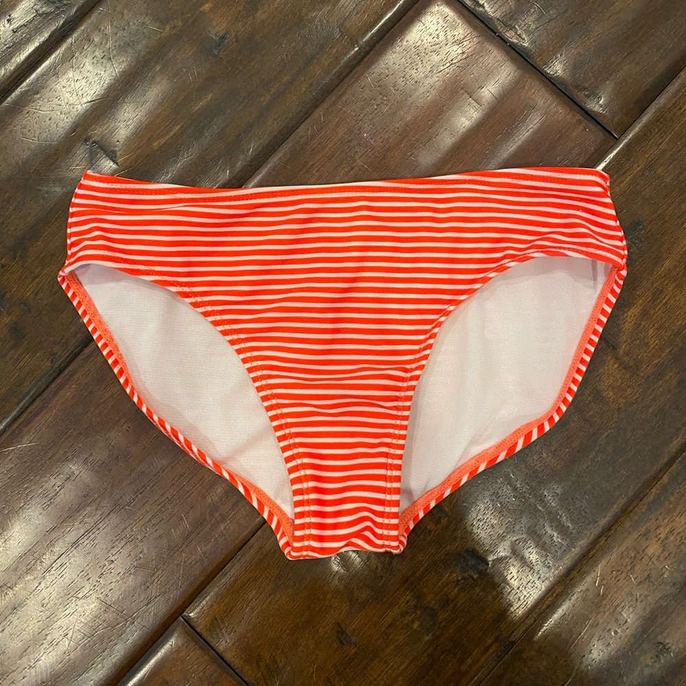 Girls Cat & Jack Striped Bikini Bottoms Medium
